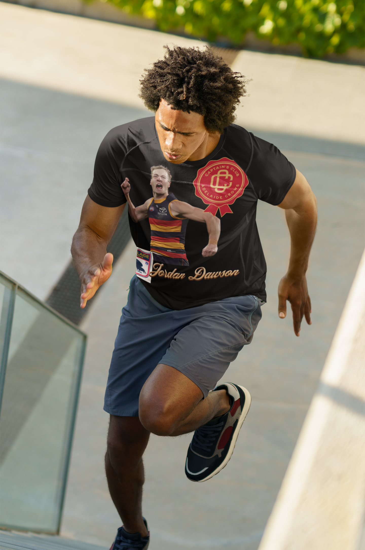 Jordan Dawson Captains Club Tee — Adelaide Crows Fan Shirt
