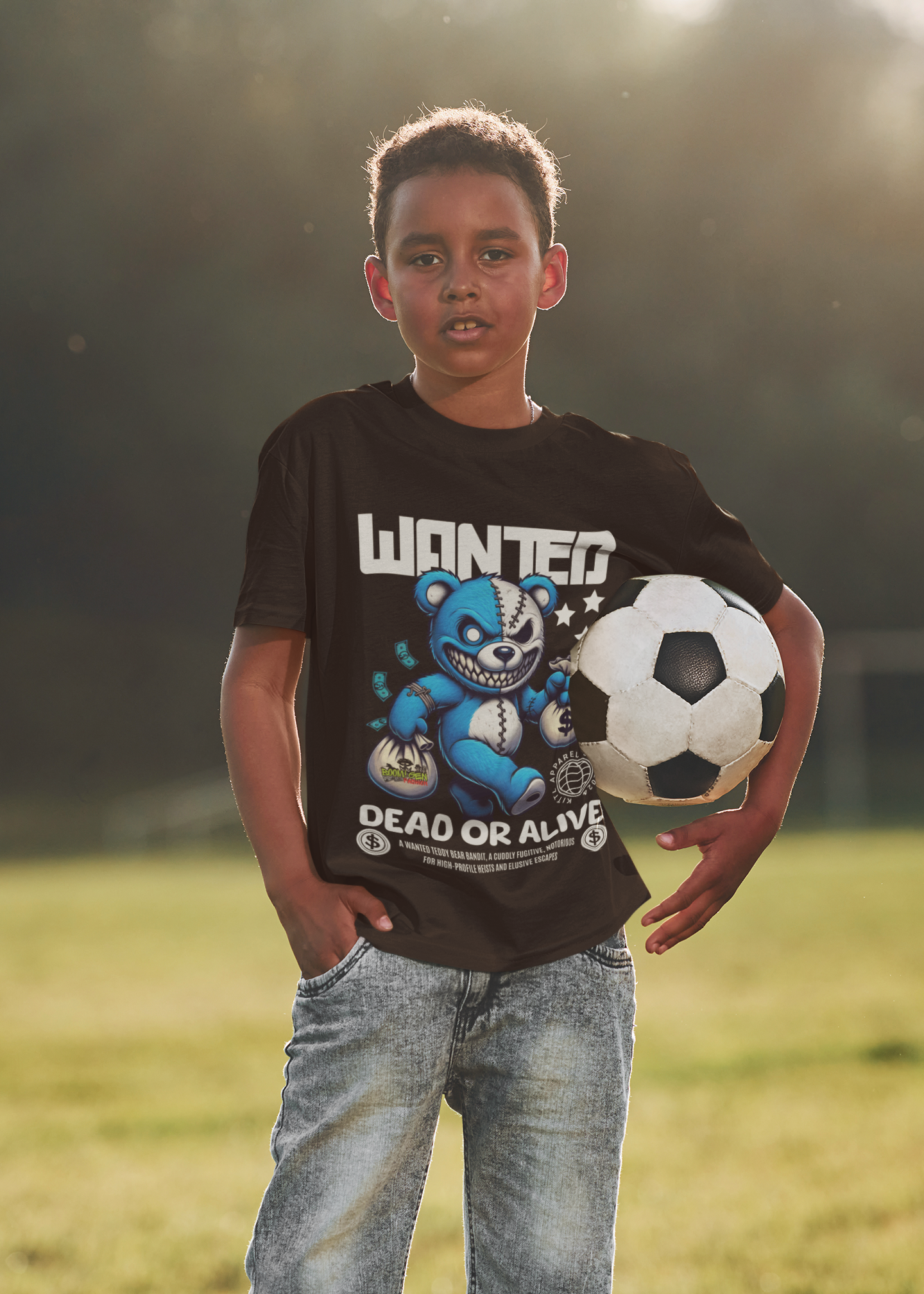 Wanted: Dead or Alive — Teddy Bandit Tee