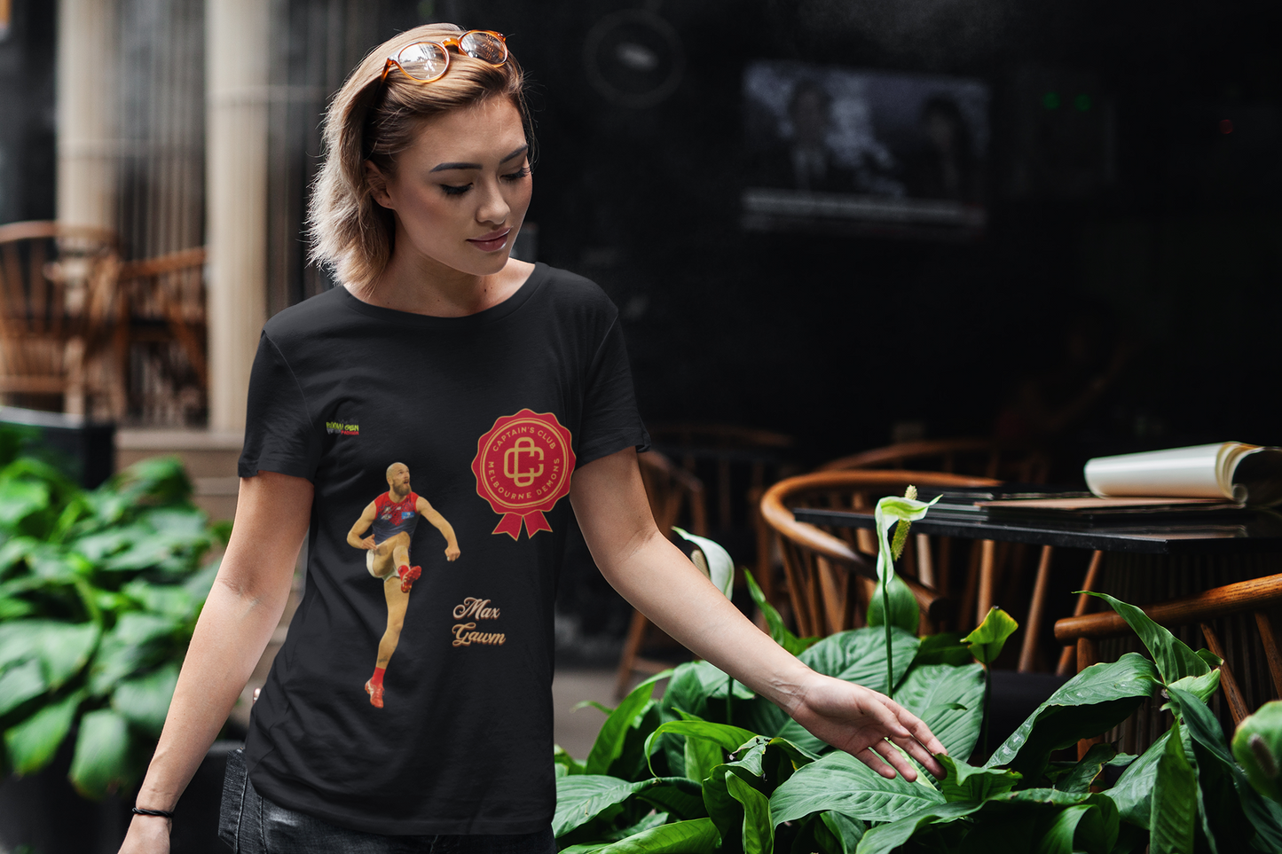 Max Gawn Captain’s Club Tee — Melbourne Demons Tribute T-Shirt