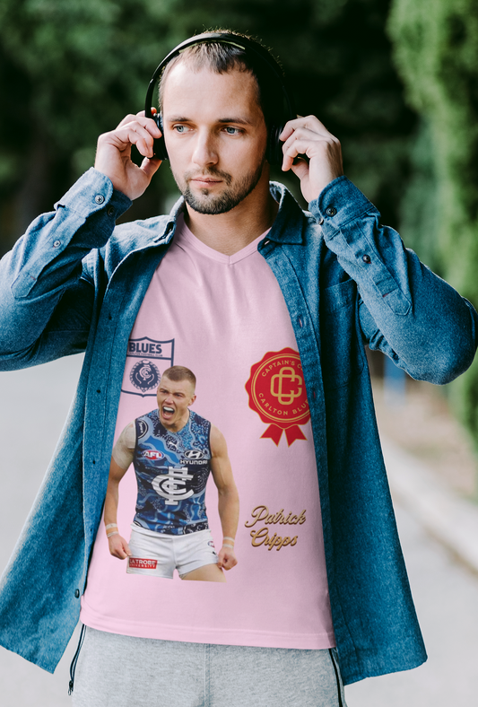 Patrick Cripps Carlton Tee — Captain’s Club