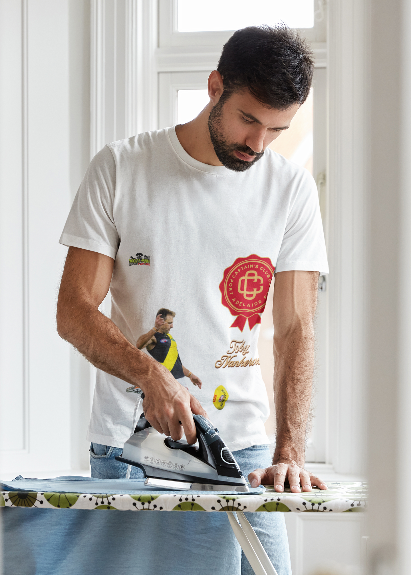 Toby Nankervis Captain’s Club Tee — Richmond Tigers Tribute Shirt