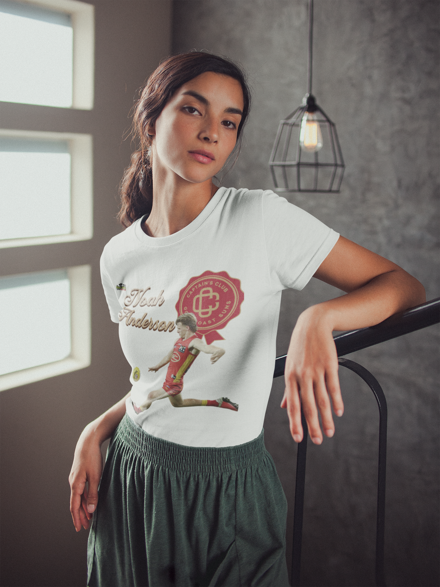Noah Anderson • Captain’s Club — Gold Coast Suns Tribute Tee