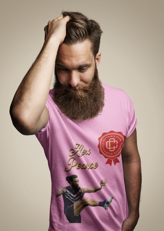 Alex Pearce Tribute Tee — Fremantle Captain’s Club Fan Shirt