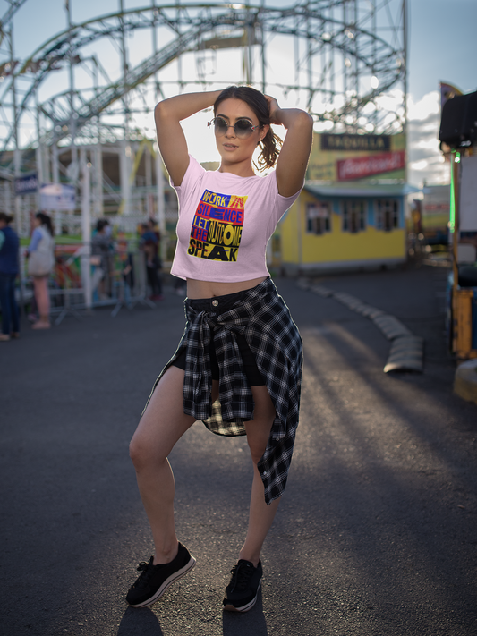 WOMEN HAMMER — Femme Power Retro Tattoo Tee