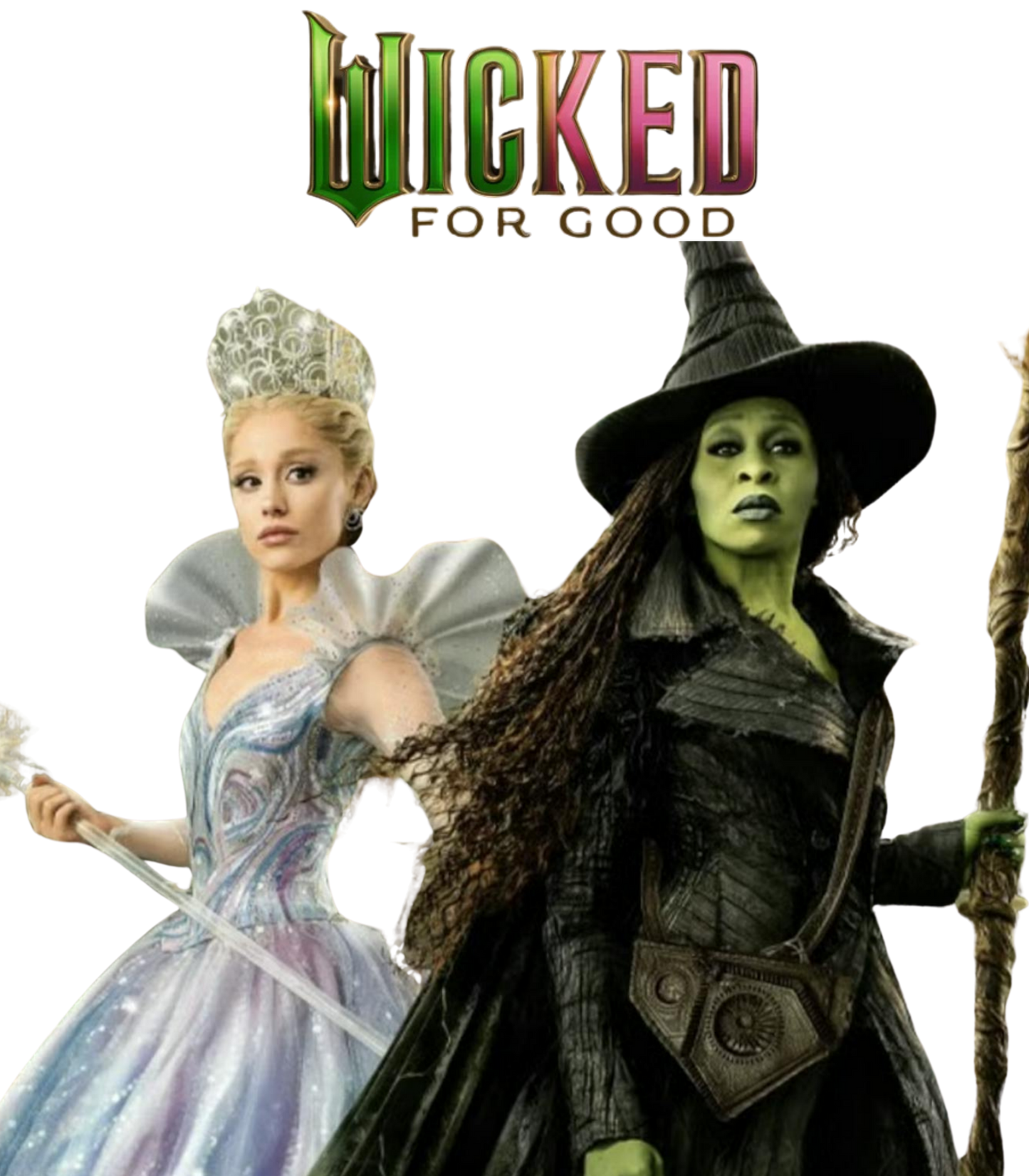 Wicked Part 2 "For Good" T-Shirt | Elphaba & Glinda Friendship Tee