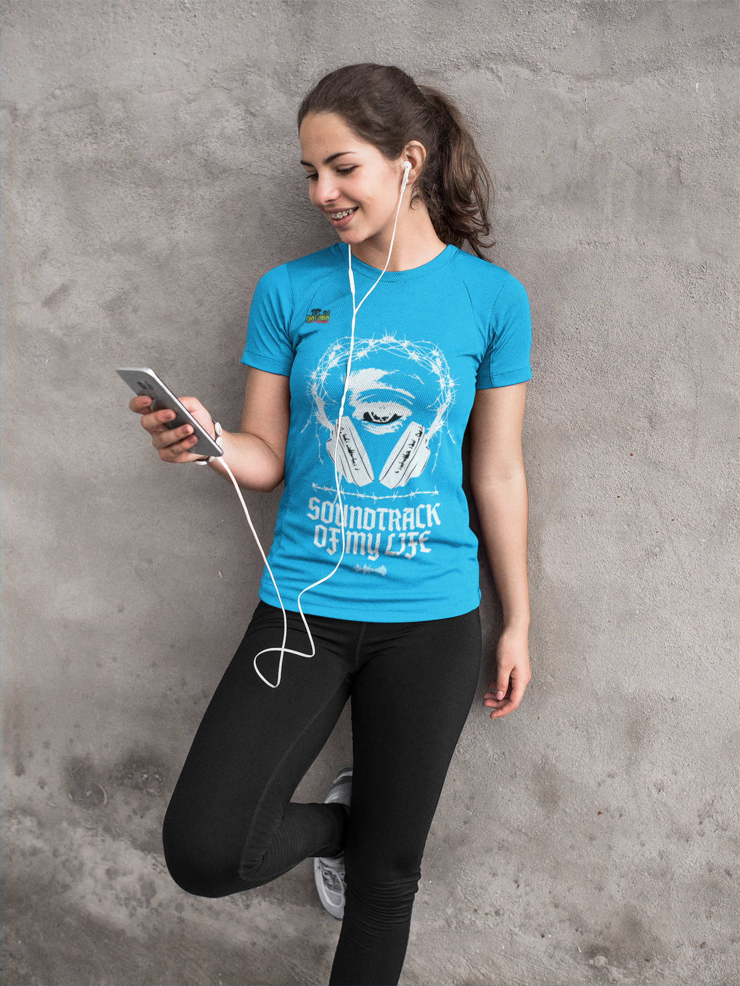 Soundtrack of My Life — Crowned Headphones Graphic Tee
