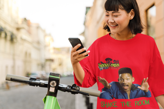 Shake the Room" 90s Tee 🎤 Fresh Prince Will Smith Shirt | 90s Hip Hop Nostalgia T-Shirt