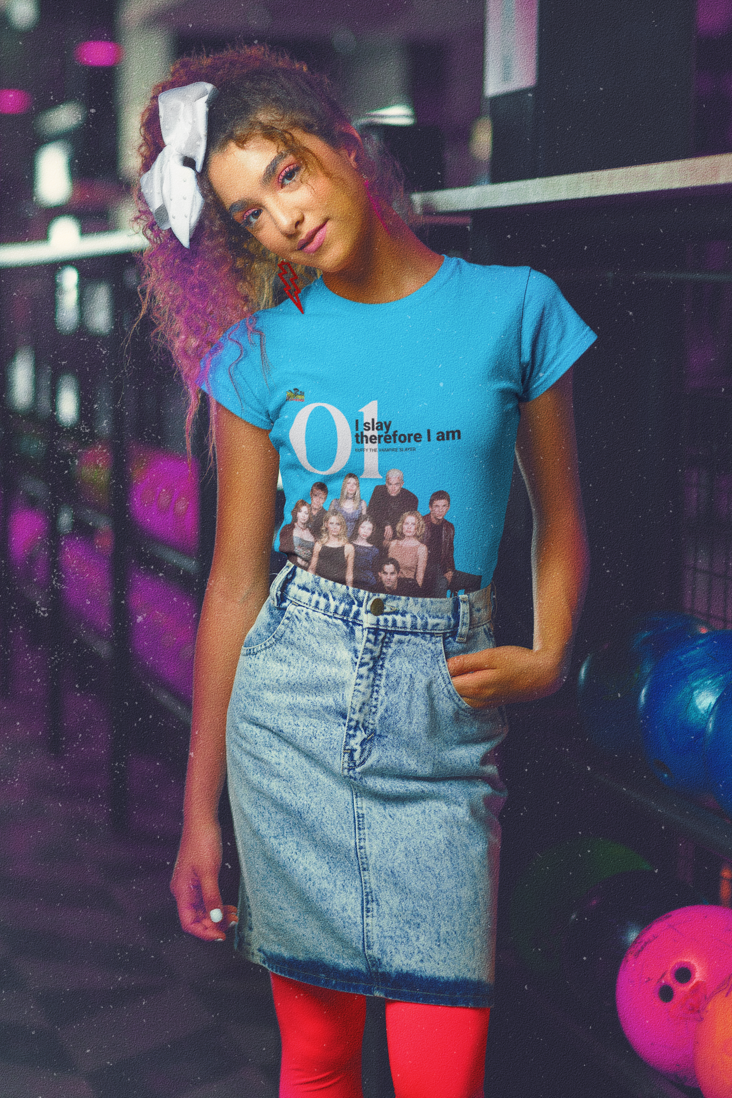 Chosen One Y2K Tee 🧛‍♀️ Buffy the Vampire Slayer Shirt Vintage 90s Scooby Gang Cast T-Shirt