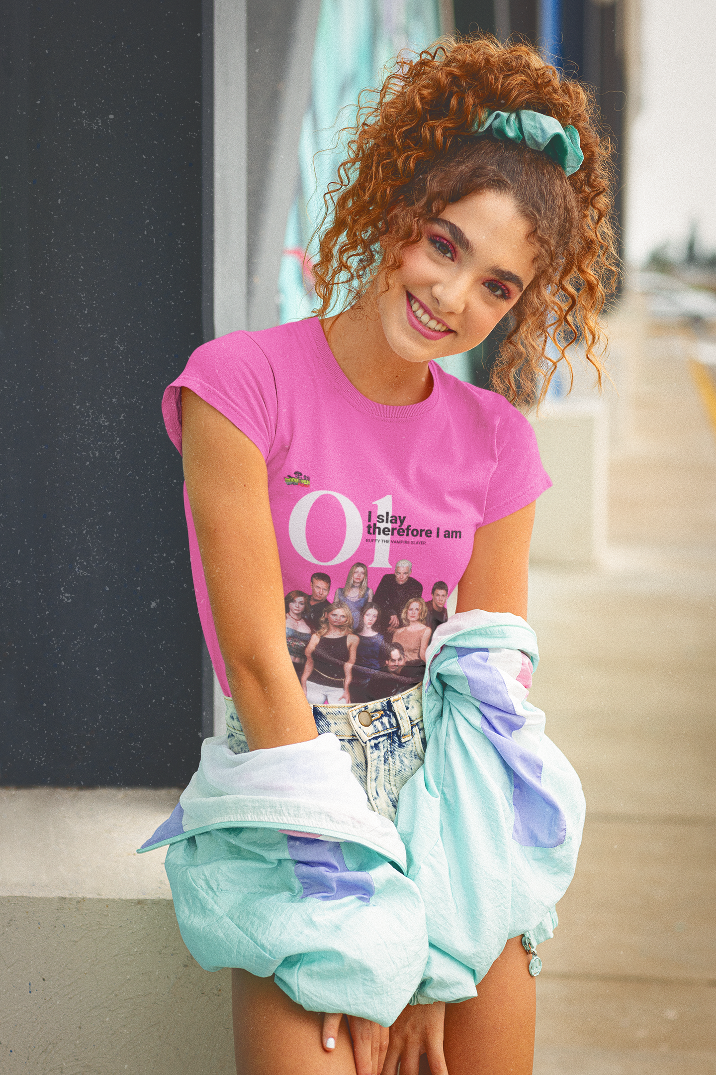 Chosen One Y2K Tee 🧛‍♀️ Buffy the Vampire Slayer Shirt Vintage 90s Scooby Gang Cast T-Shirt