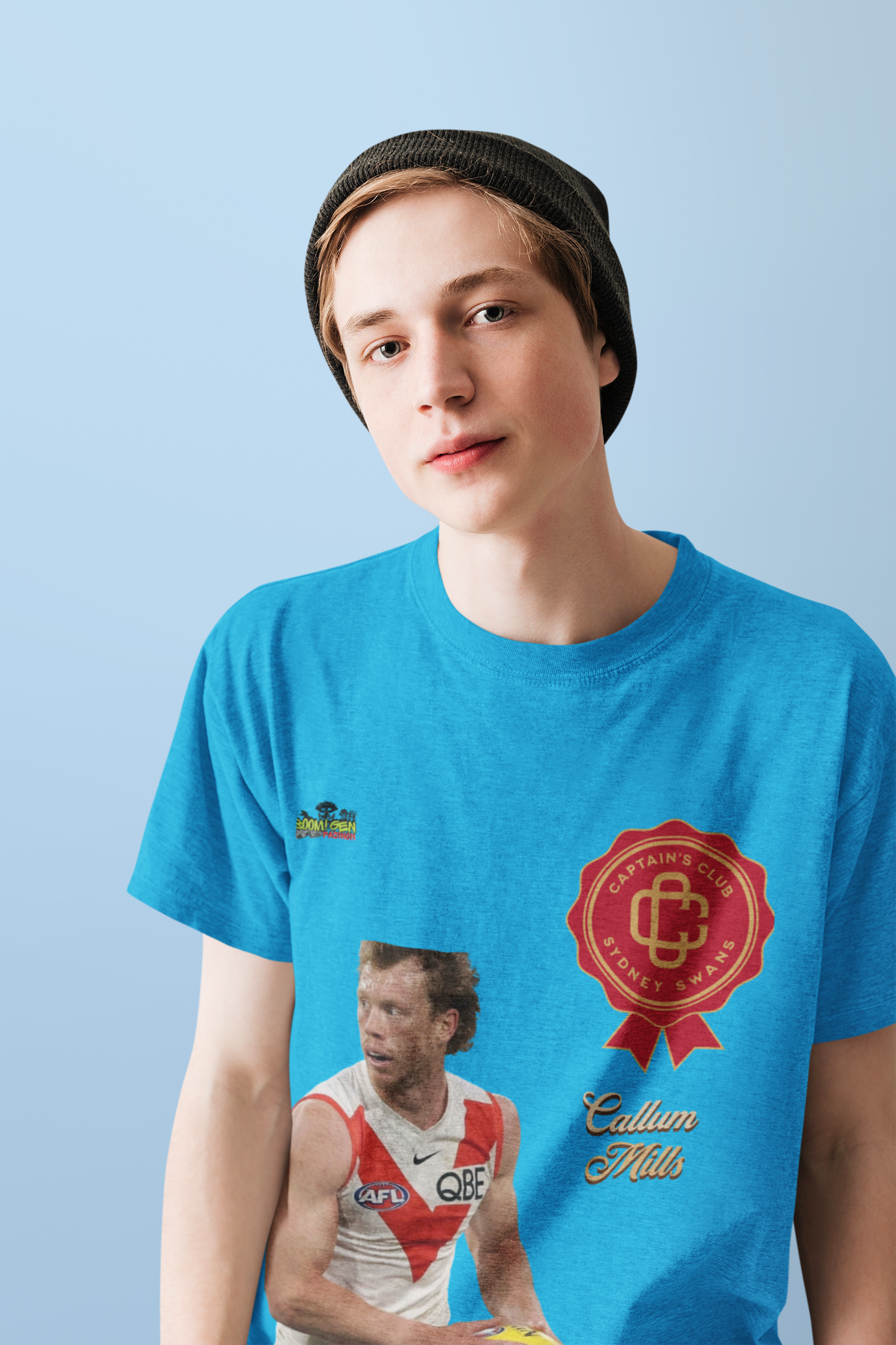 Sydney Swans Captain's Club Callum Mills T-Shirt | AFL Merch