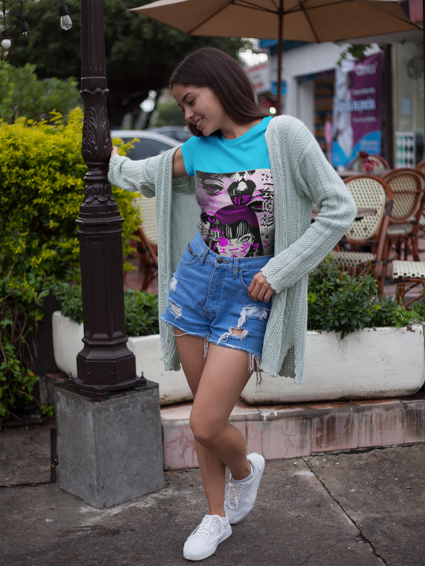 SHADOW SCHOOL — Neo-Manga Girl Tee (