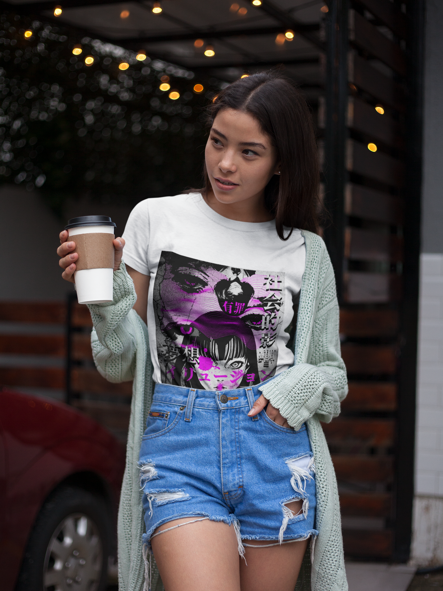 SHADOW SCHOOL — Neo-Manga Girl Tee (