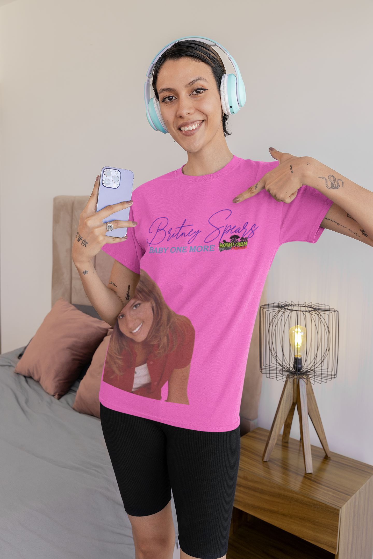 Britney Spears "Baby One More Boom" T-Shirt - Iconic Pop Princess Tee