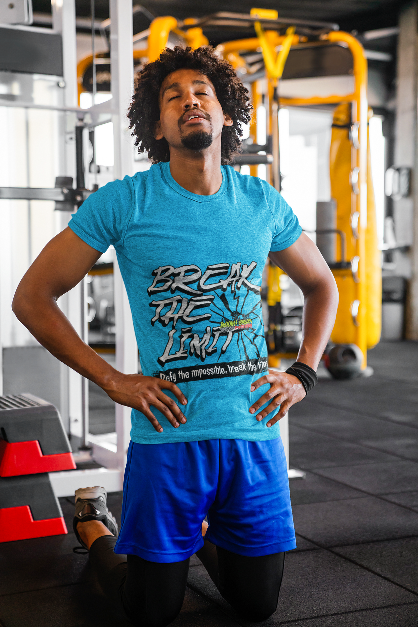 The "Break The Limit" Tee 💥| Motivational Gym & Streetwear Shirt | BOOM! GEN FASHION