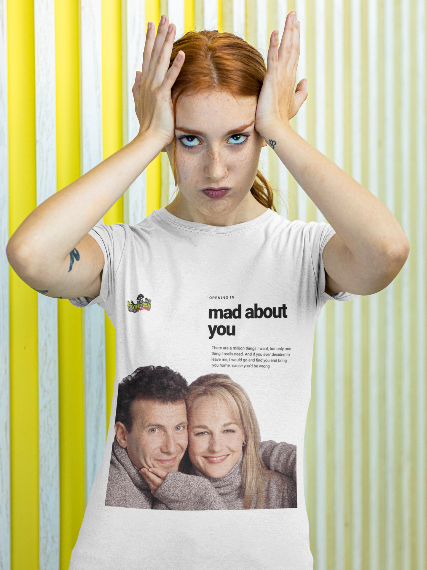 Vintage 'Mad About You' T-Shirt | 90s Sitcom Retro Tee