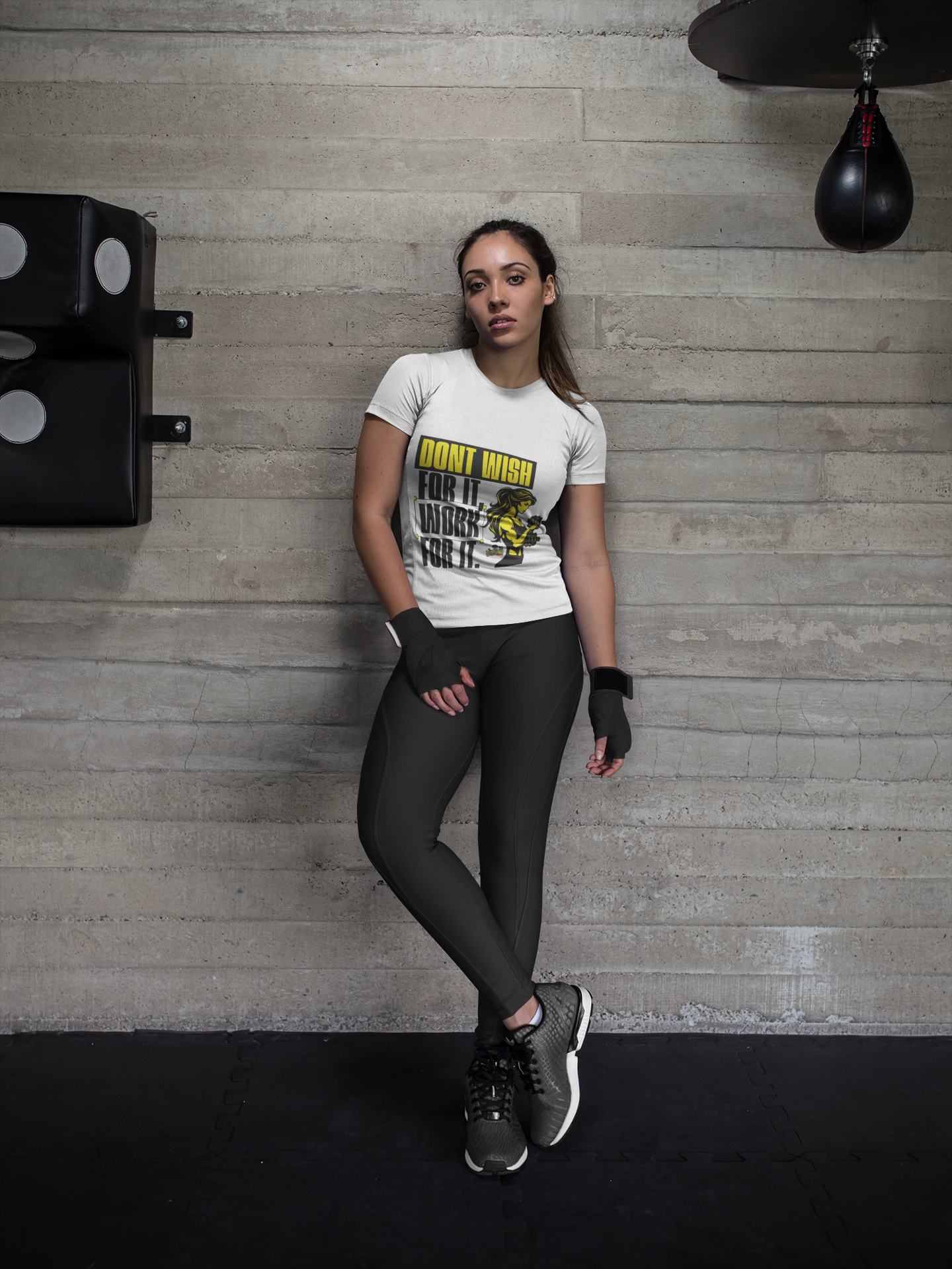 The "Work For It" Tee 💪 | Women's Motivational Gym Shirt | BOOM! GEN Fitness
