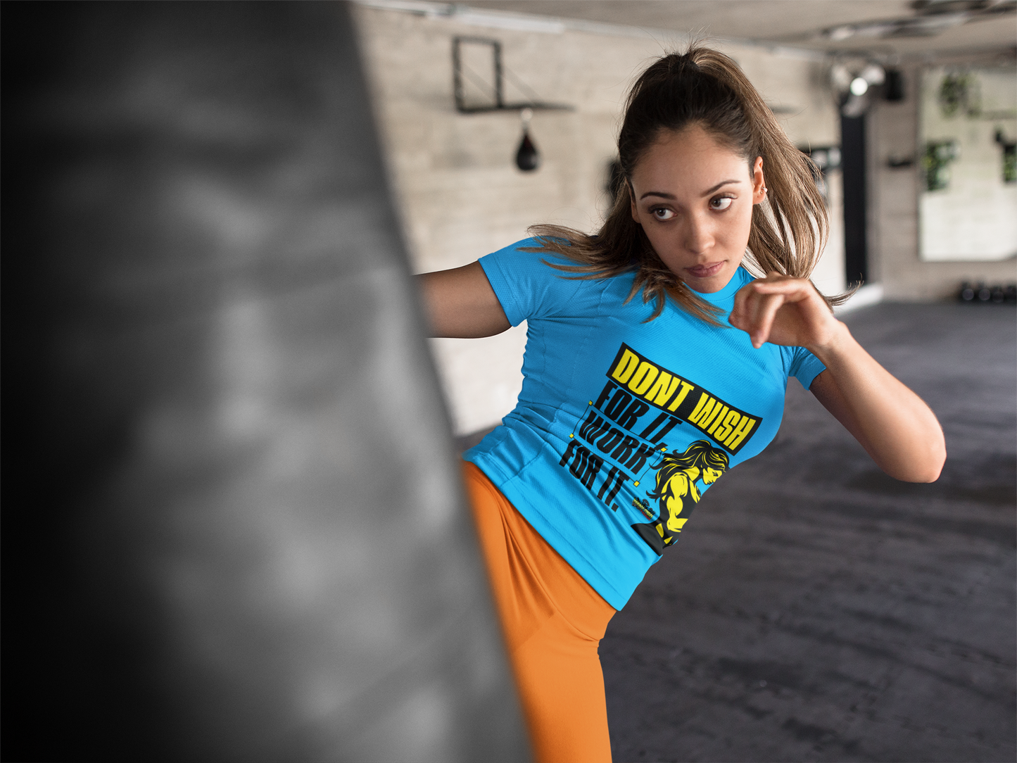 The "Work For It" Tee 💪 | Women's Motivational Gym Shirt | BOOM! GEN Fitness
