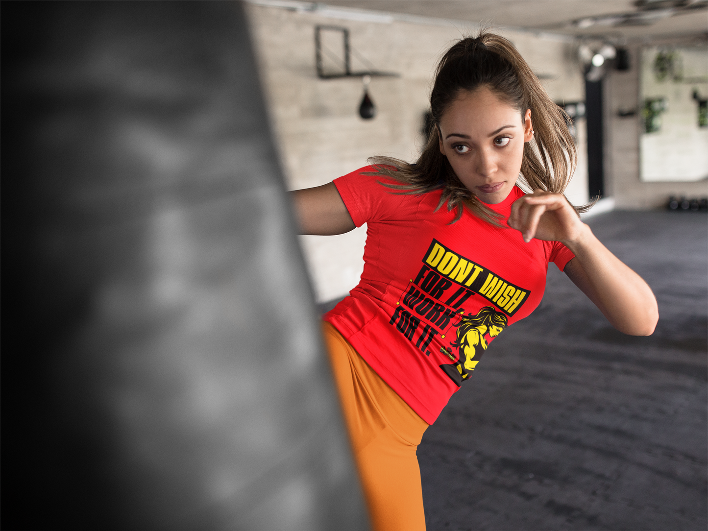 The "Work For It" Tee 💪 | Women's Motivational Gym Shirt | BOOM! GEN Fitness