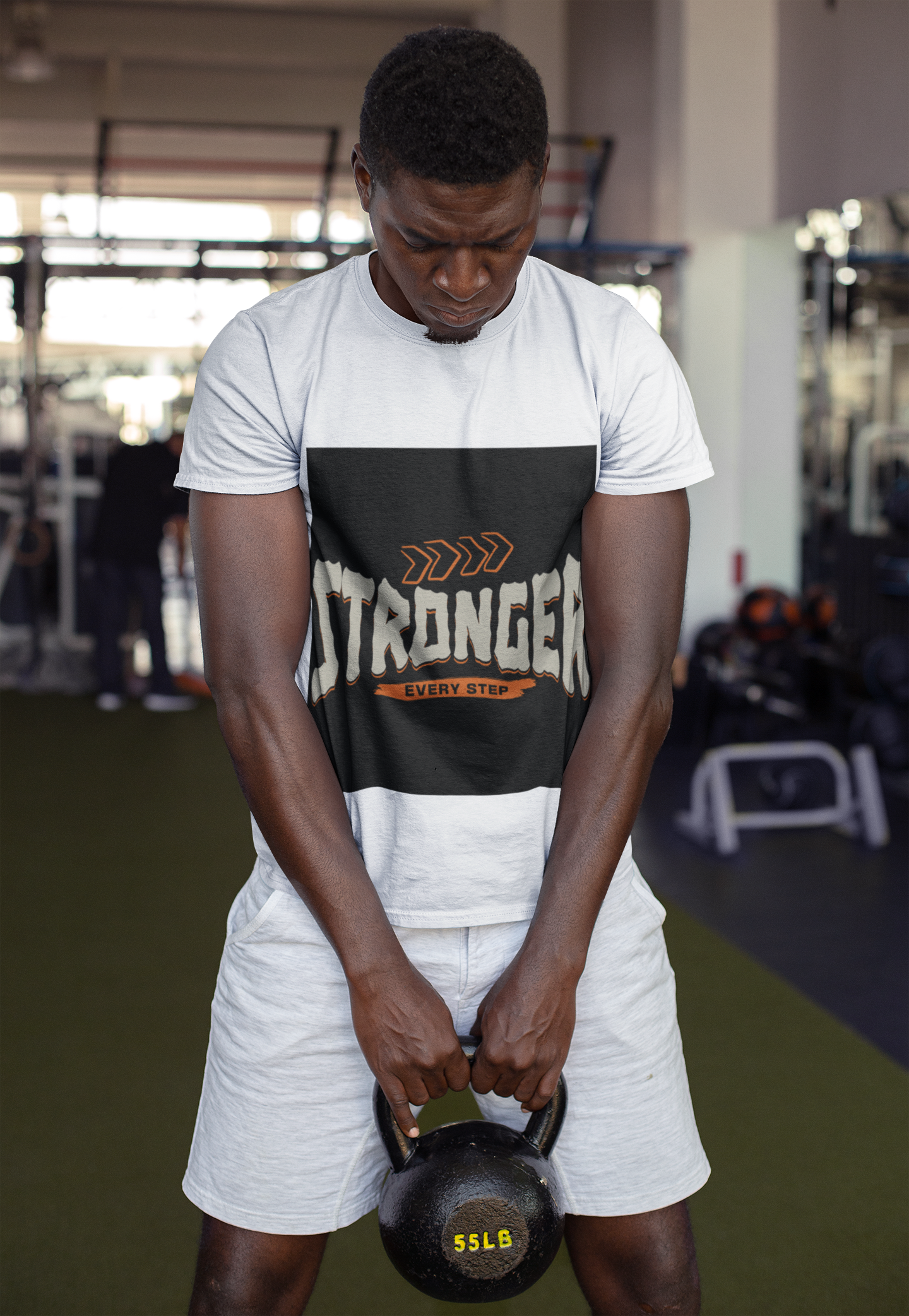 Step harder. Stand taller. Stronger every step.