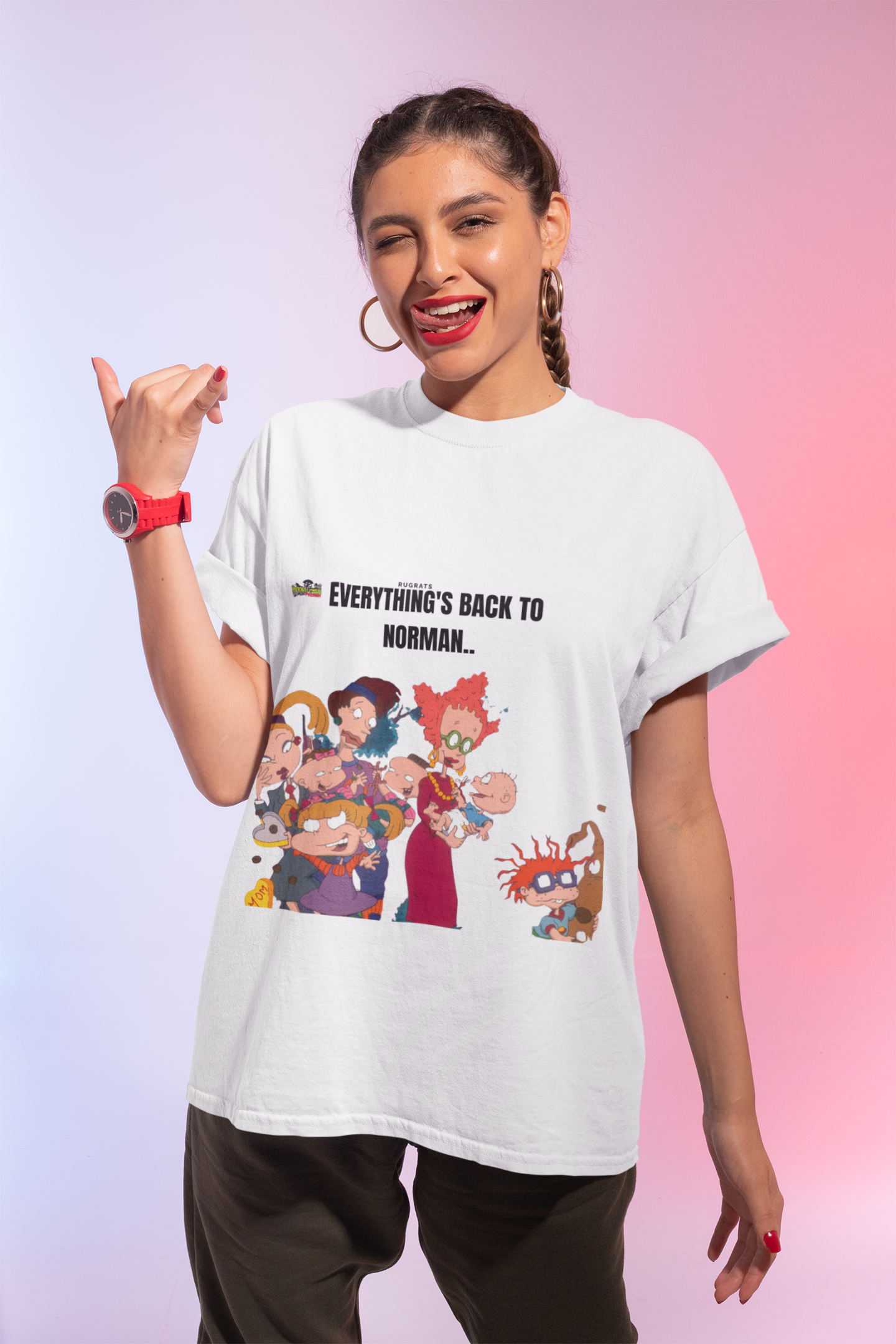 Retro 'Rugrats' T-Shirt | Everything's Back to Norman Classic Nicktoon