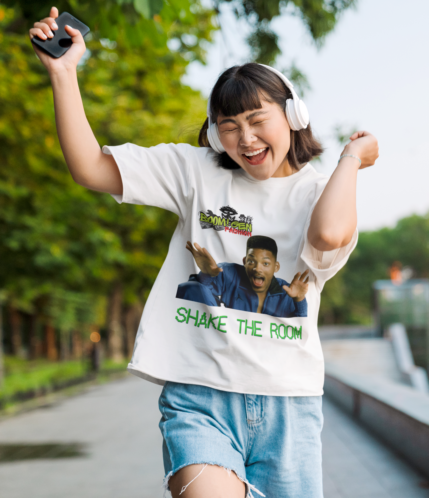 Shake the Room" 90s Tee 🎤 Fresh Prince Will Smith Shirt | 90s Hip Hop Nostalgia T-Shirt