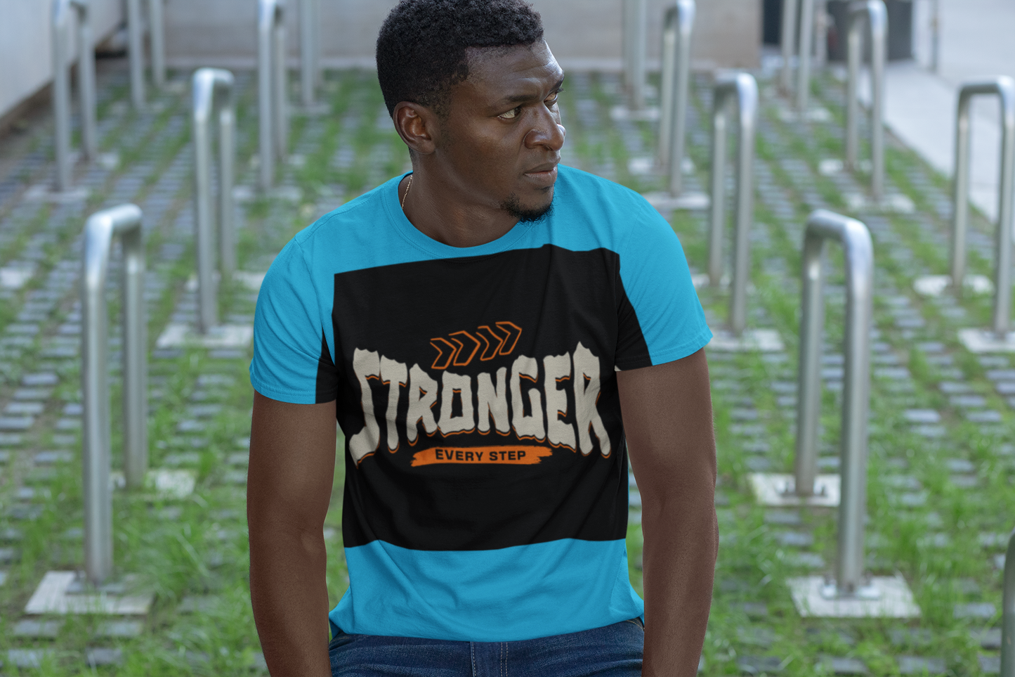 Step harder. Stand taller. Stronger every step.