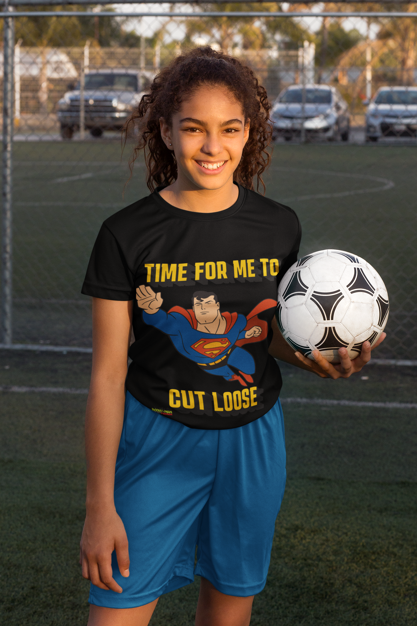 Superman Ascent Tee — Classic Comic-Poster Graphic Shirt