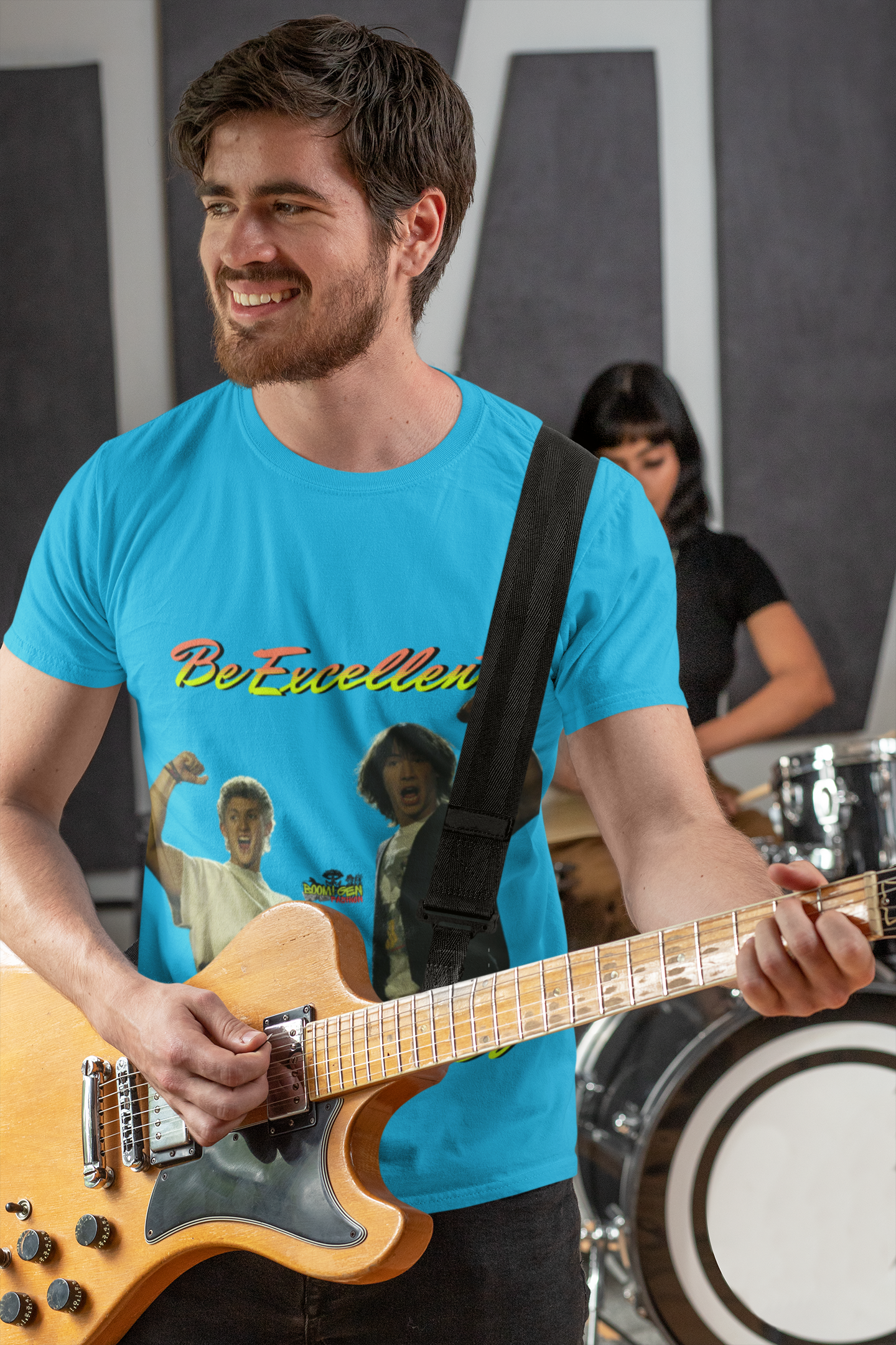 Bill & Ted’s Excellent Adventure T-Shirt - "Be Excellent To Each Other" Retro 80s Tee