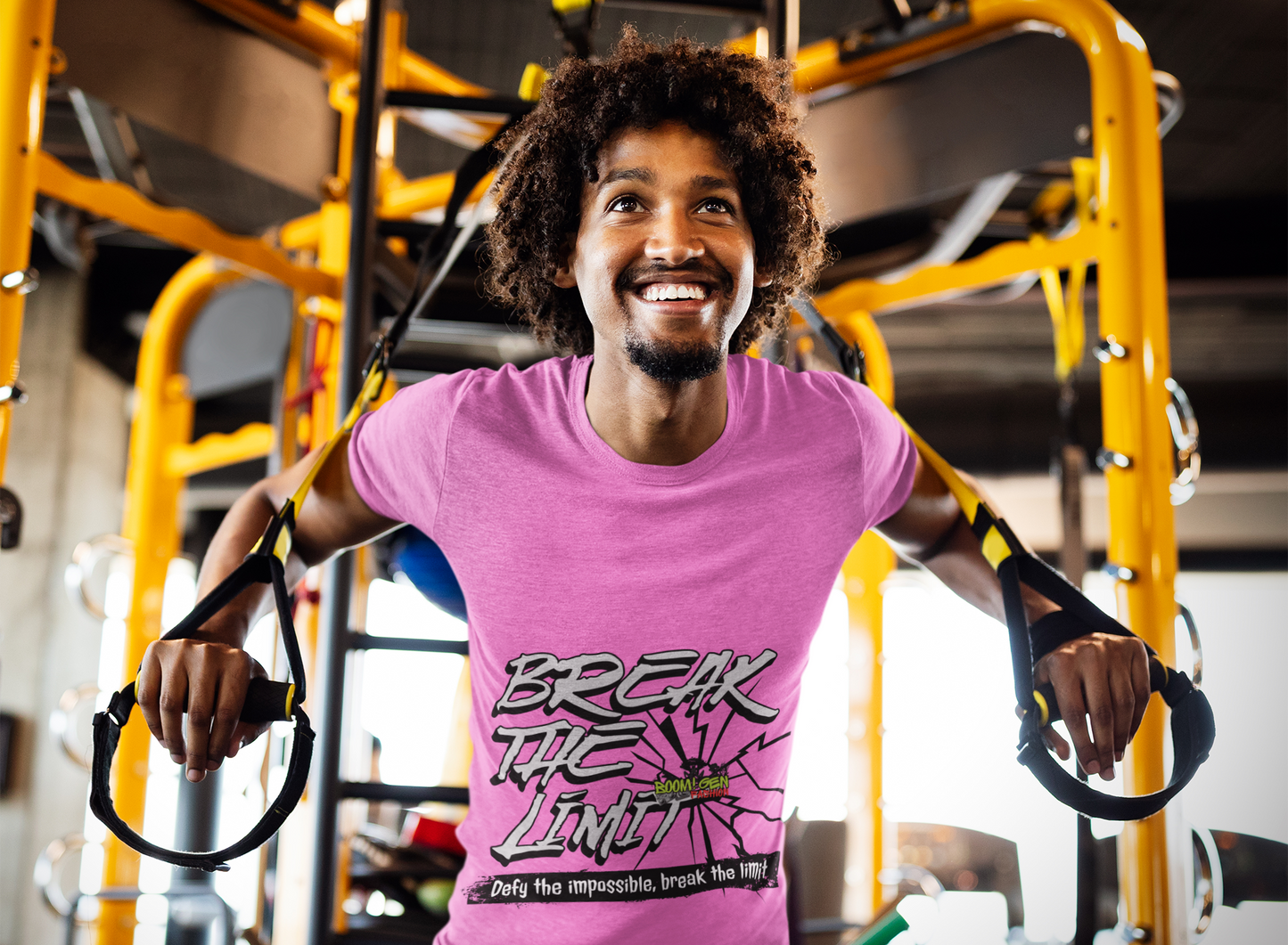 The "Break The Limit" Tee 💥| Motivational Gym & Streetwear Shirt | BOOM! GEN FASHION