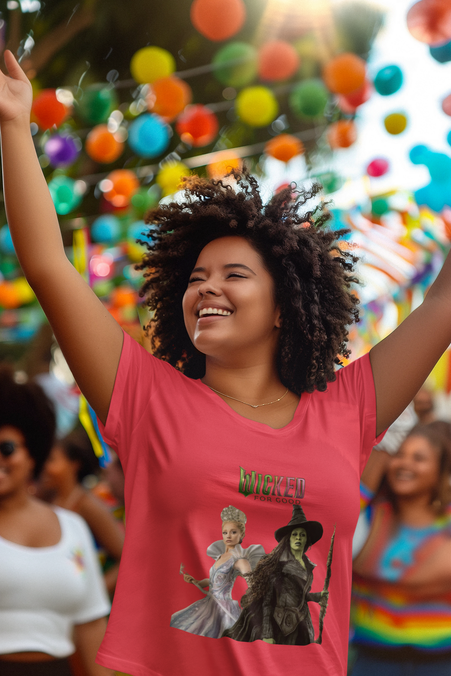 Wicked Part 2 "For Good" T-Shirt | Elphaba & Glinda Friendship Tee