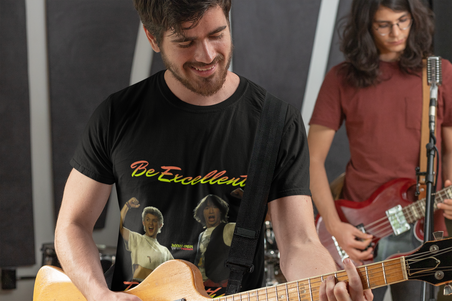 Bill & Ted’s Excellent Adventure T-Shirt - "Be Excellent To Each Other" Retro 80s Tee
