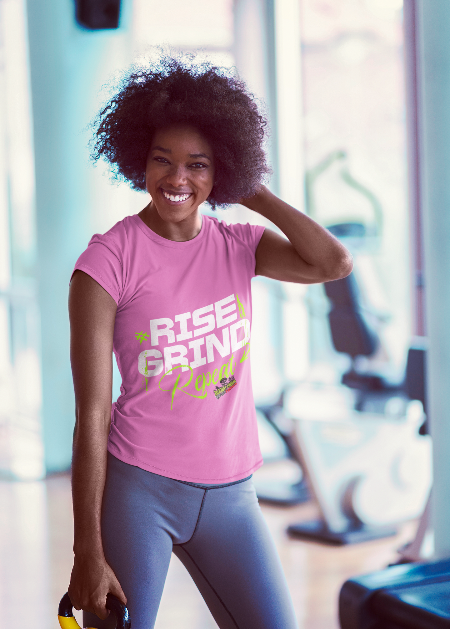 The "Rise Grind Repeat" Tee 💯 | Motivational Gym & Hustle Shirt | BOOM! GEN Fitness Wear