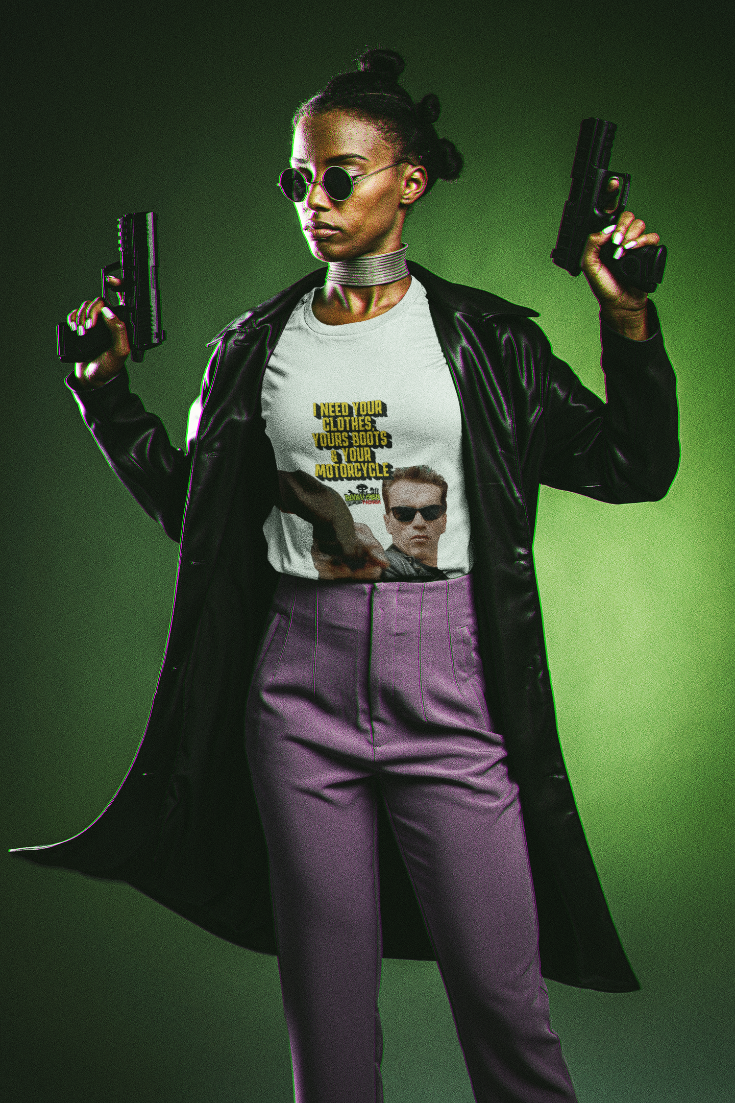Terminator 2 Judgment Day T-Shirt | Retro Arnold T-800 Graphic Tee