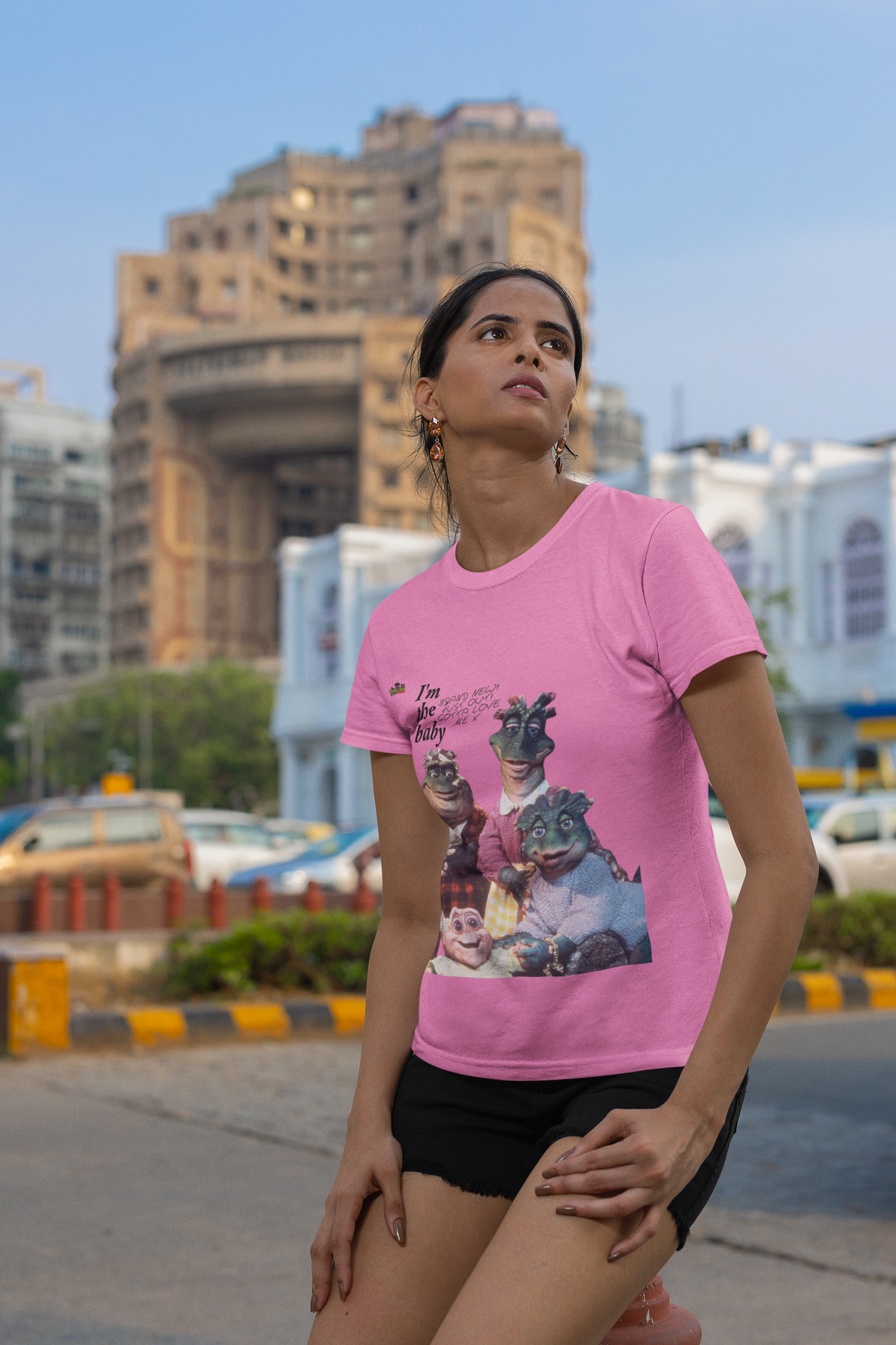 Retro 'Dinosaurs' TV Show T-Shirt | 90s Sinclair Family Tee