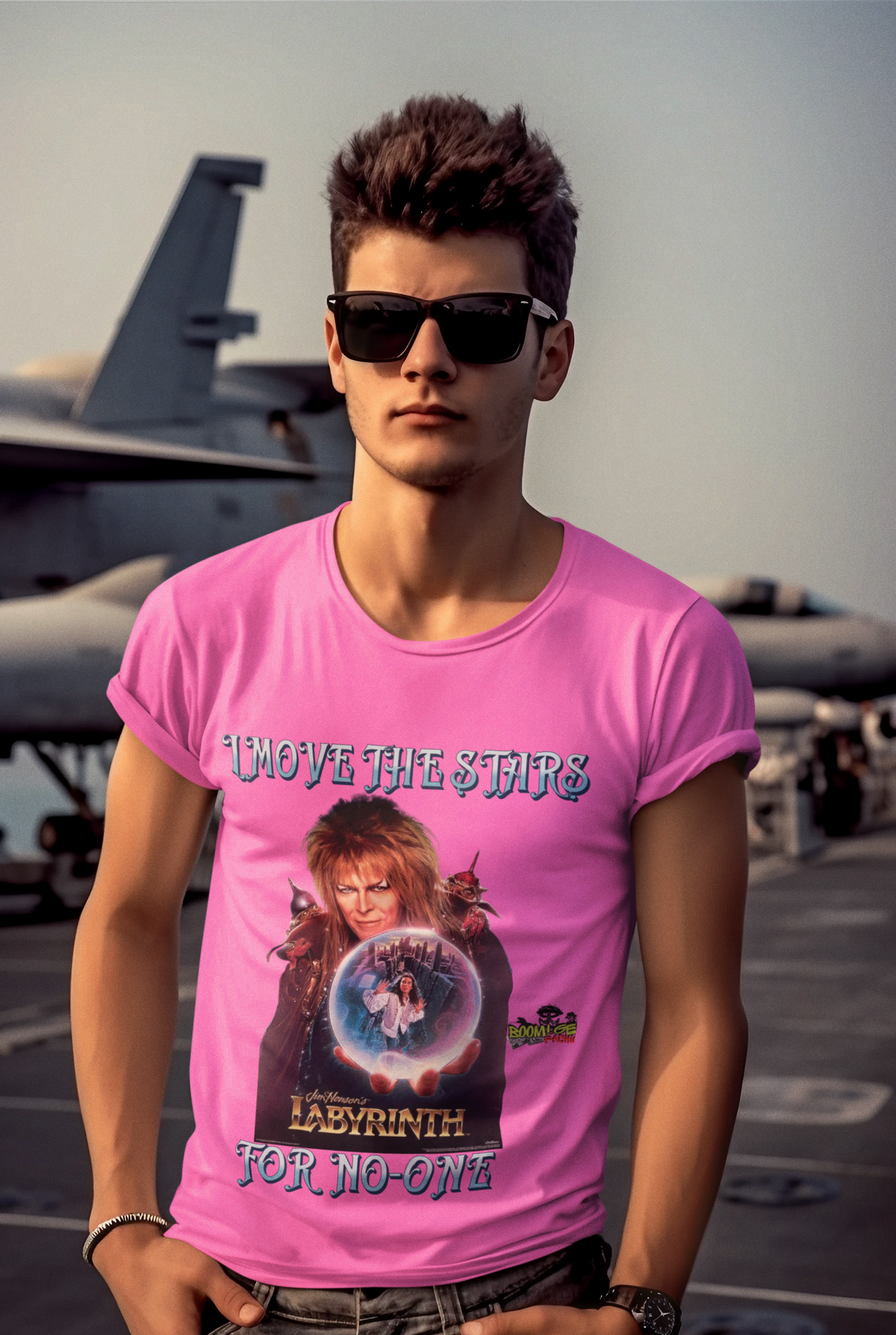 Labyrinth Jareth "I Move the Stars for No One" T-Shirt | David Bowie Fan Apparel