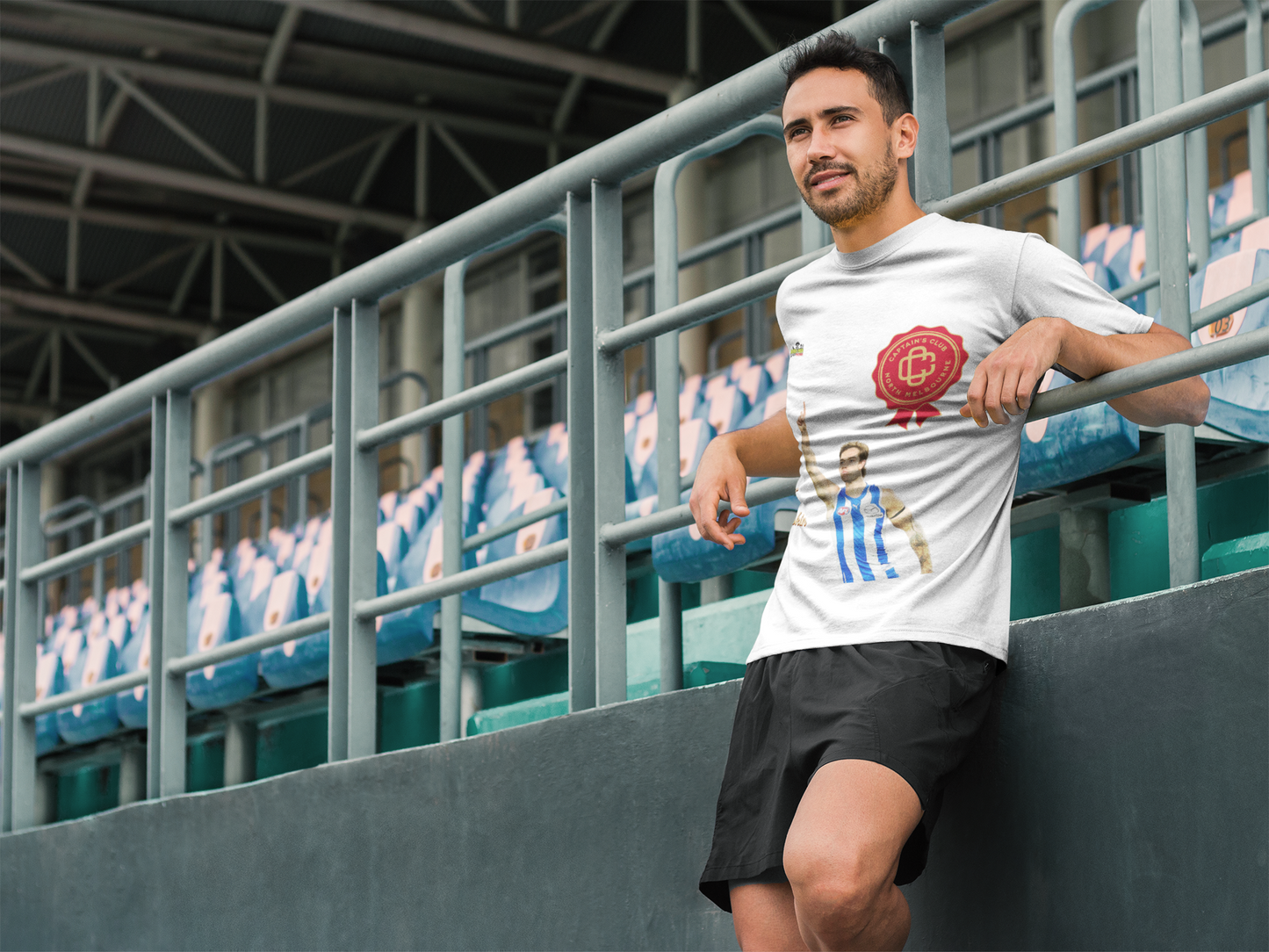 Jy Simpkin "Captain's Club" North Melbourne Kangaroos T-Shirt