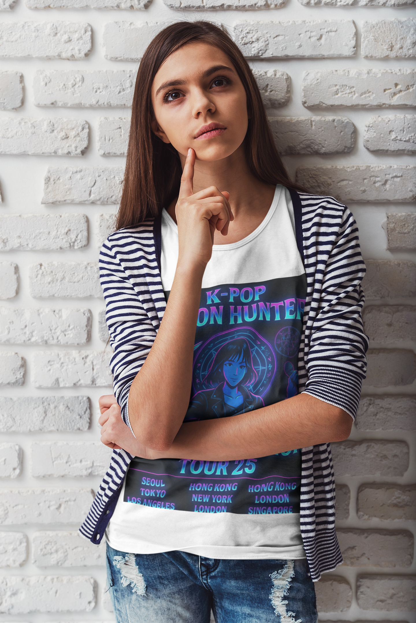 K-POP DEMON HUNTERS — World Tour ’25 Promo Tee