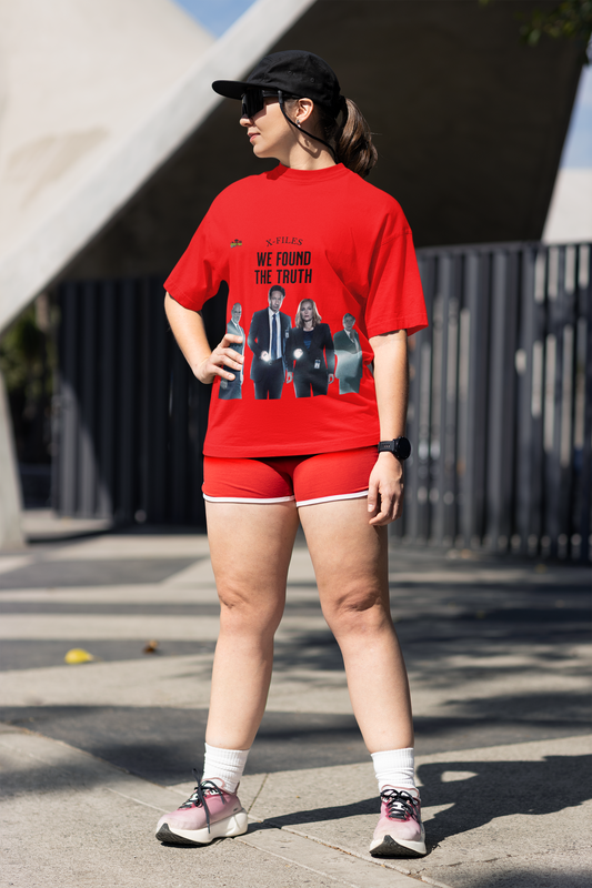 X-Files "We Found The Truth" T-Shirt - Mulder & Scully Cast Tee